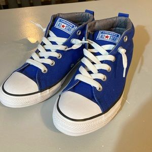 Converse All Star Royal Blue Sneakers EUC Boys 6